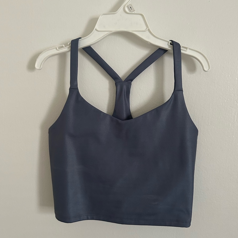 Abercrombie & Fitch purple/blue cropped tank size XS WORN ONCE